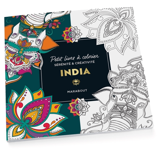 Petit livre à colorier India