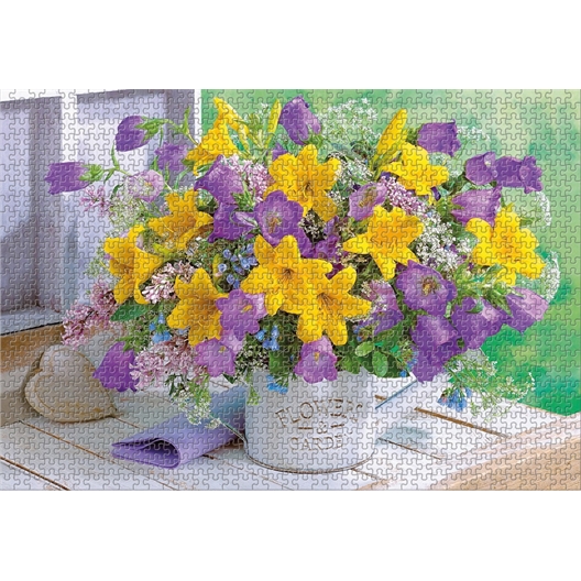 Puzzle 1000 pièces Bouquet du jardin