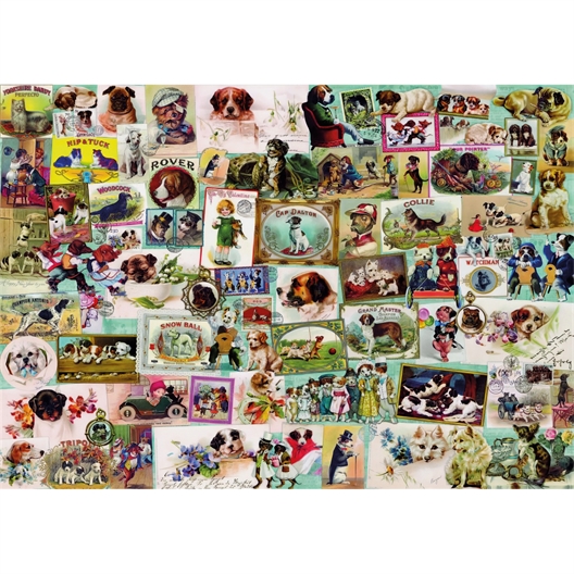 Puzzle 1500 pièces Chiens