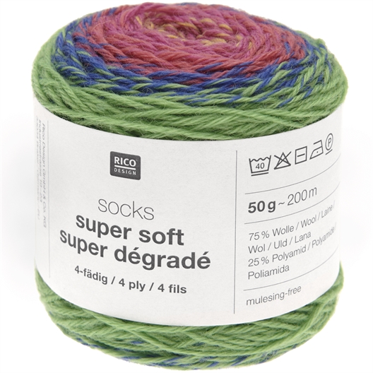 Fil Socks Super dégradé : divers coloris