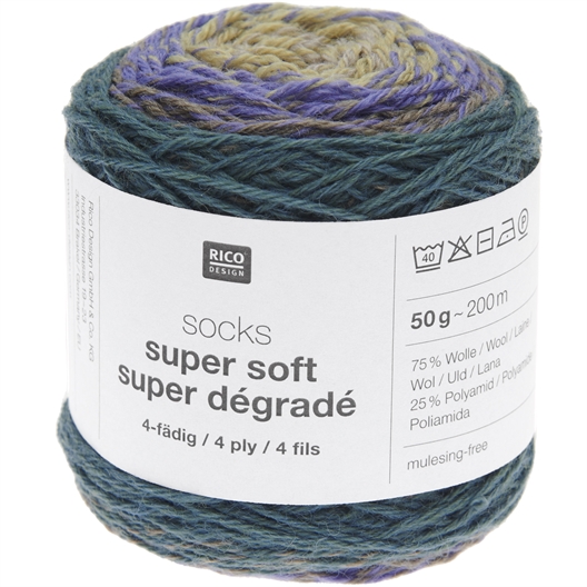 Fil Socks Super dégradé : divers coloris