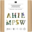 Kit de broderie alphabet floral