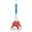 Maquette 3D Tour Eiffel bleu, blanc, rouge Tour Eiffel bleu, blanc, rouge