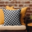 Kit coussin canevas pied de poule