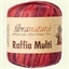 Kit Raffia Multi chapeau n°3 Rouge