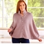 Modèle tricot Quito cape femme n° 3