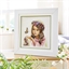 Kit broderie point compté fille et papillon