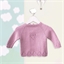 Modèle tricot Baby Cotton pull cœur n°1