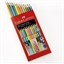 Etui de 12 crayons de couleur fluo, pastel et métallisés