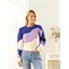 Modèle tricot Pingo Salsa pull vague manches longues n°2